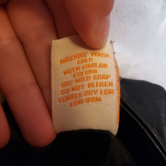 C&C California faux fur & leather aviator jacket S - Picture 4 of 5